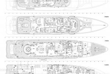 Yacht Imagine - The General Arranagement